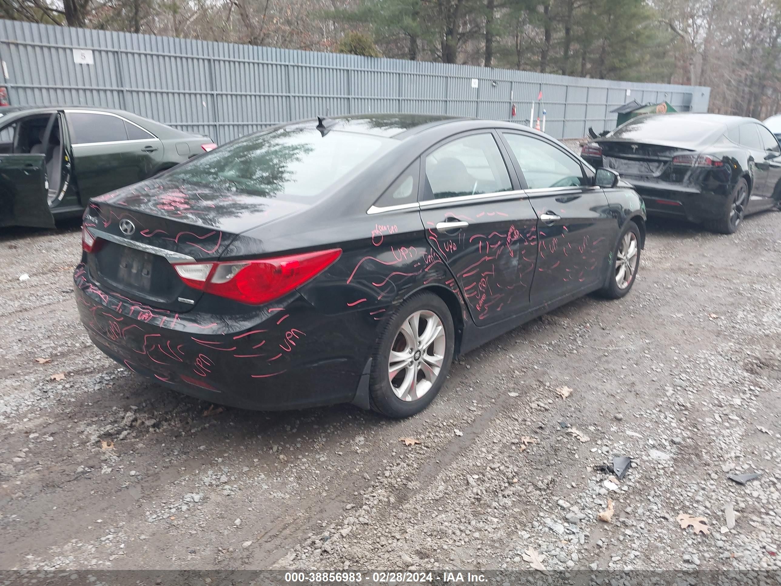 Photo 3 VIN: 5NPEC4AC4DH601532 - HYUNDAI SONATA 