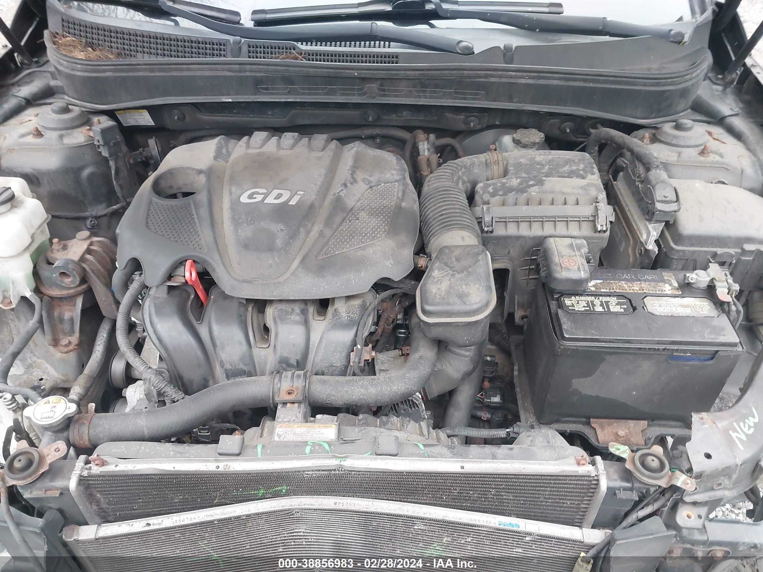 Photo 9 VIN: 5NPEC4AC4DH601532 - HYUNDAI SONATA 