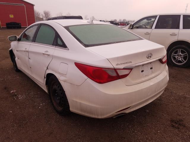 Photo 2 VIN: 5NPEC4AC4DH608402 - HYUNDAI SONATA SE 