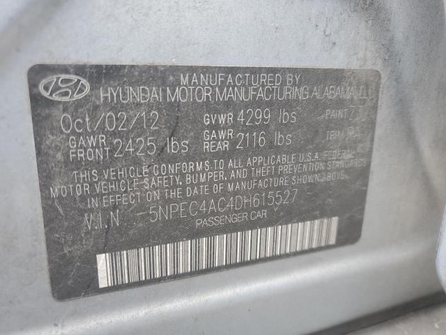 Photo 11 VIN: 5NPEC4AC4DH615527 - HYUNDAI SONATA SE 