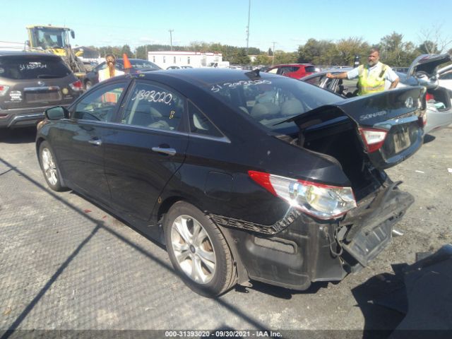 Photo 2 VIN: 5NPEC4AC4DH625572 - HYUNDAI SONATA 