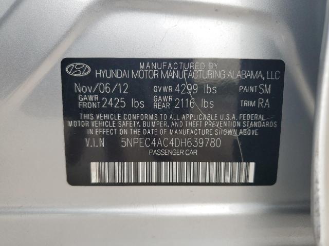 Photo 11 VIN: 5NPEC4AC4DH639780 - HYUNDAI SONATA 