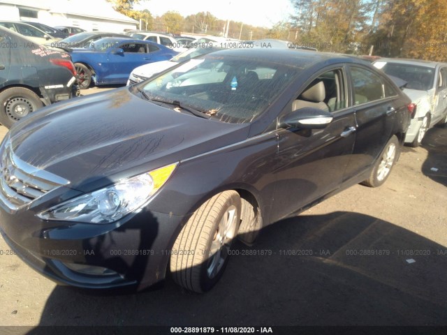 Photo 1 VIN: 5NPEC4AC4DH649225 - HYUNDAI SONATA 