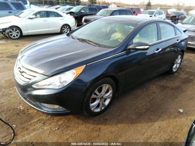 Photo 1 VIN: 5NPEC4AC4DH658443 - HYUNDAI SONATA 