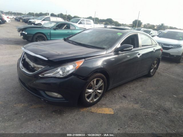 Photo 1 VIN: 5NPEC4AC4DH671841 - HYUNDAI SONATA 