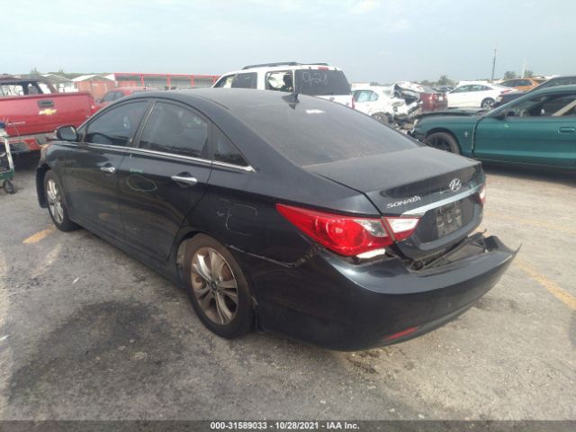 Photo 2 VIN: 5NPEC4AC4DH671841 - HYUNDAI SONATA 