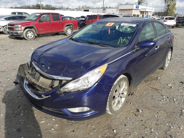 Photo 1 VIN: 5NPEC4AC4DH686713 - HYUNDAI SONATA SE 