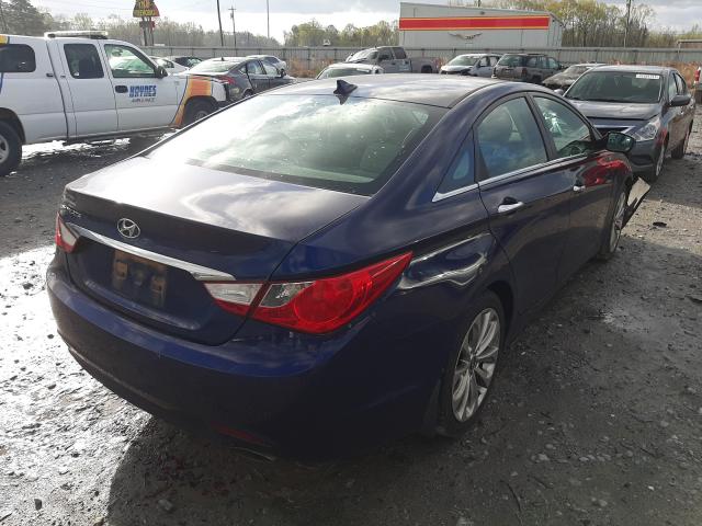 Photo 3 VIN: 5NPEC4AC4DH686713 - HYUNDAI SONATA SE 