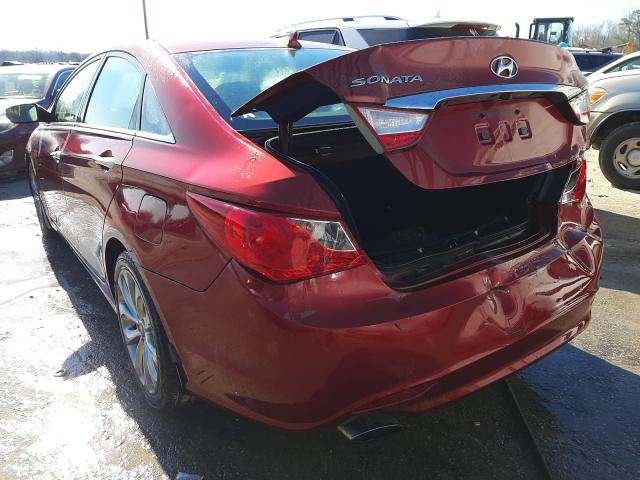 Photo 2 VIN: 5NPEC4AC4DH691765 - HYUNDAI SONATA 