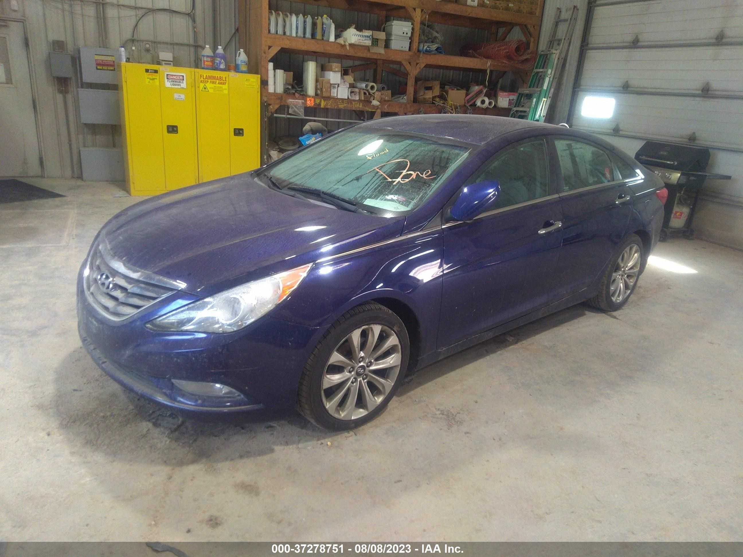 Photo 1 VIN: 5NPEC4AC4DH701727 - HYUNDAI SONATA 