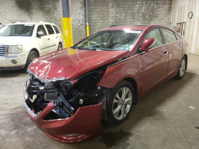 Photo 1 VIN: 5NPEC4AC4DH704479 - HYUNDAI SONATA 