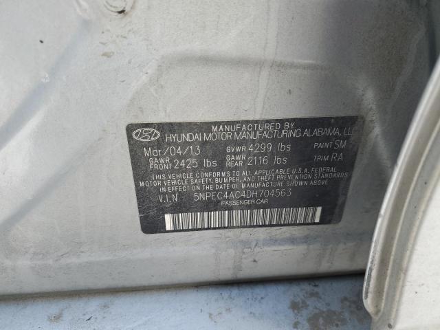 Photo 11 VIN: 5NPEC4AC4DH704563 - HYUNDAI SONATA SE 