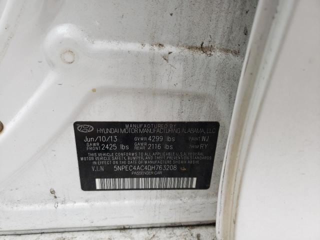 Photo 11 VIN: 5NPEC4AC4DH763208 - HYUNDAI SONATA SE 