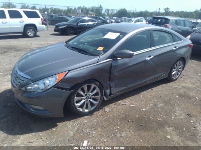 Photo 1 VIN: 5NPEC4AC4DH766710 - HYUNDAI SONATA 