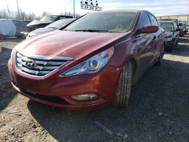 Photo 1 VIN: 5NPEC4AC4DH785306 - HYUNDAI SONATA SE 