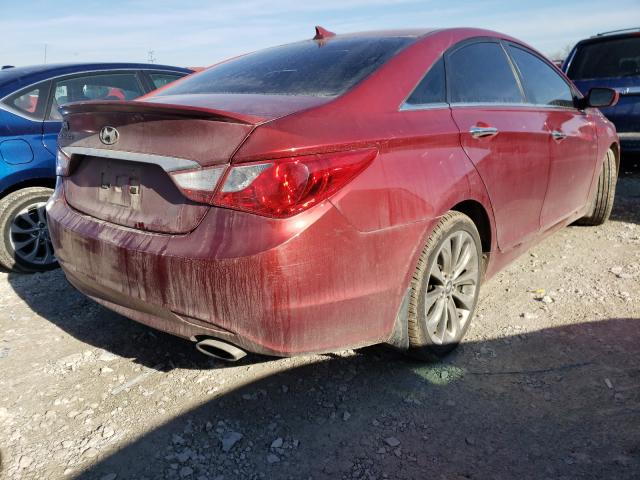 Photo 3 VIN: 5NPEC4AC4DH785306 - HYUNDAI SONATA SE 