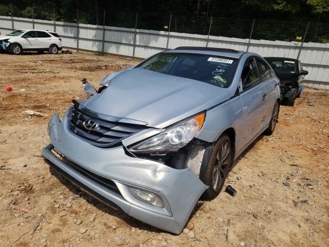 Photo 1 VIN: 5NPEC4AC4DH810611 - HYUNDAI SONATA SE 