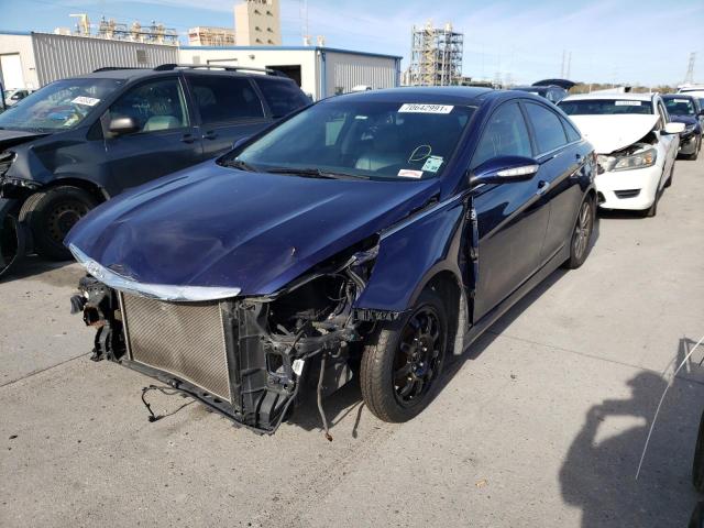 Photo 1 VIN: 5NPEC4AC4EH811355 - HYUNDAI SONATA SE 