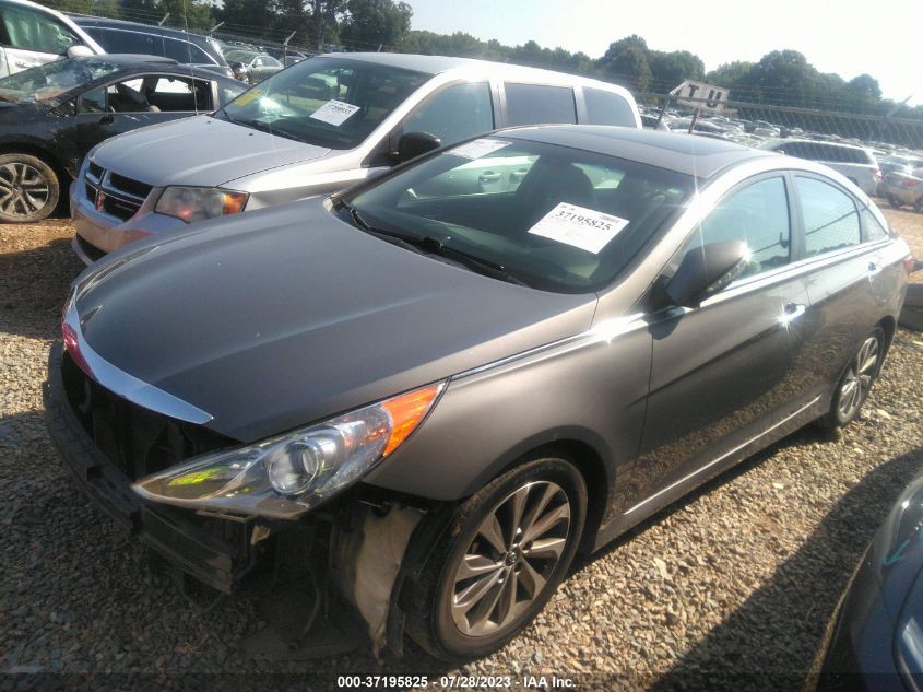 Photo 1 VIN: 5NPEC4AC4EH811971 - HYUNDAI SONATA 