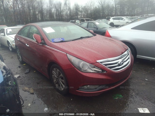 Photo 0 VIN: 5NPEC4AC4EH819195 - HYUNDAI SONATA 