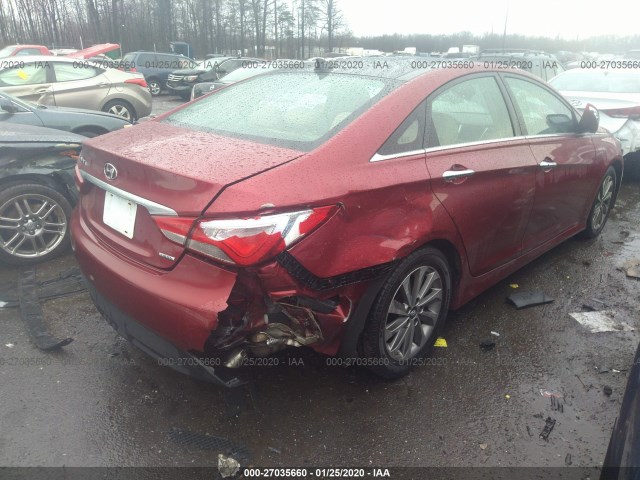 Photo 3 VIN: 5NPEC4AC4EH819195 - HYUNDAI SONATA 