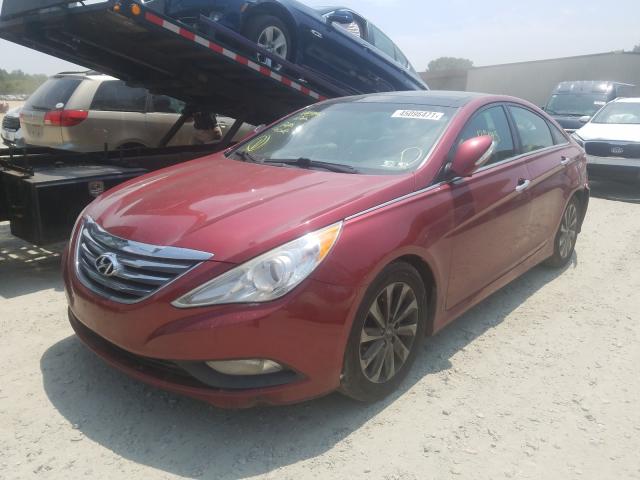 Photo 1 VIN: 5NPEC4AC4EH821383 - HYUNDAI SONATA SE 