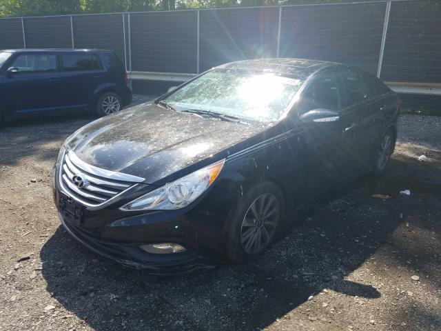 Photo 1 VIN: 5NPEC4AC4EH826549 - HYUNDAI SONATA SE 