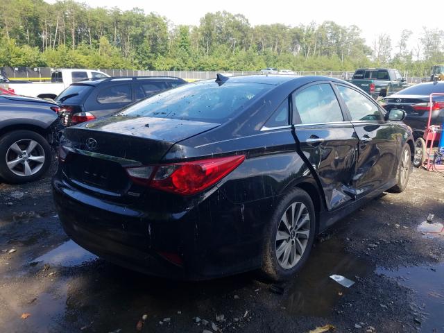 Photo 3 VIN: 5NPEC4AC4EH826549 - HYUNDAI SONATA SE 