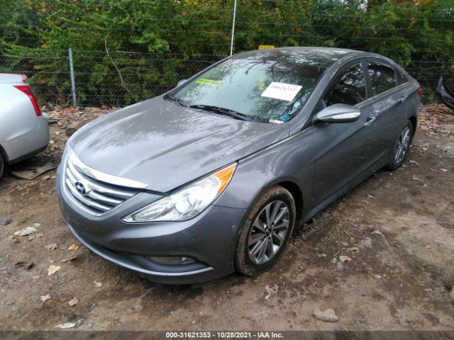 Photo 1 VIN: 5NPEC4AC4EH830214 - HYUNDAI SONATA 