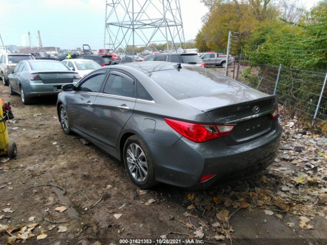 Photo 2 VIN: 5NPEC4AC4EH830214 - HYUNDAI SONATA 