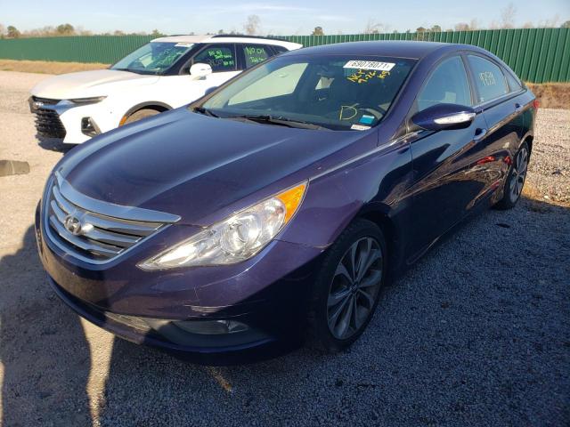 Photo 1 VIN: 5NPEC4AC4EH830794 - HYUNDAI SONATA SE 