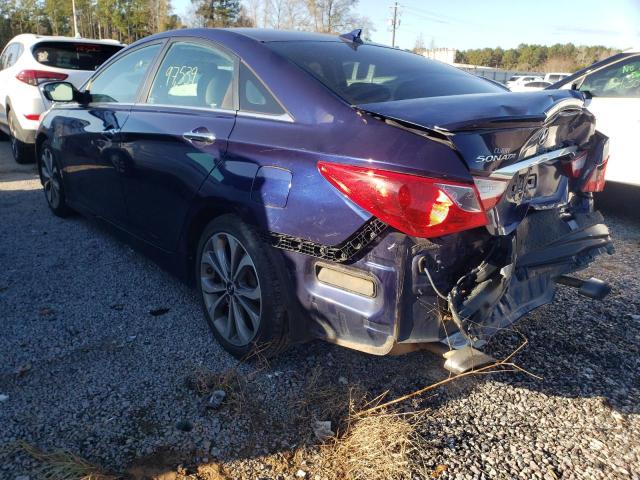 Photo 2 VIN: 5NPEC4AC4EH830794 - HYUNDAI SONATA SE 