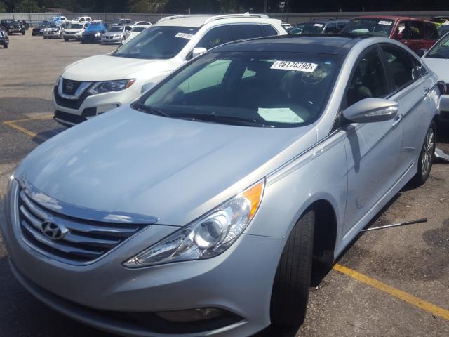 Photo 1 VIN: 5NPEC4AC4EH838278 - HYUNDAI SONATA SE 