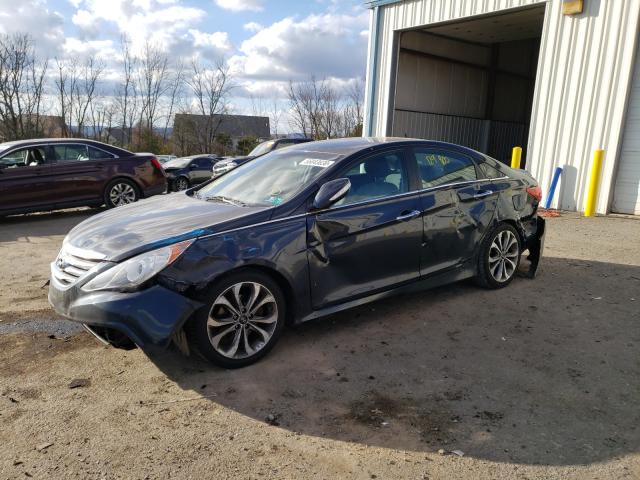 Photo 1 VIN: 5NPEC4AC4EH843383 - HYUNDAI SONATA SE 