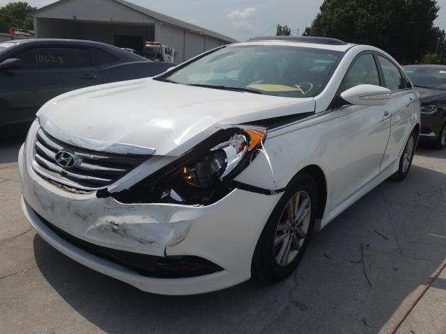 Photo 1 VIN: 5NPEC4AC4EH848521 - HYUNDAI SONATA SE 