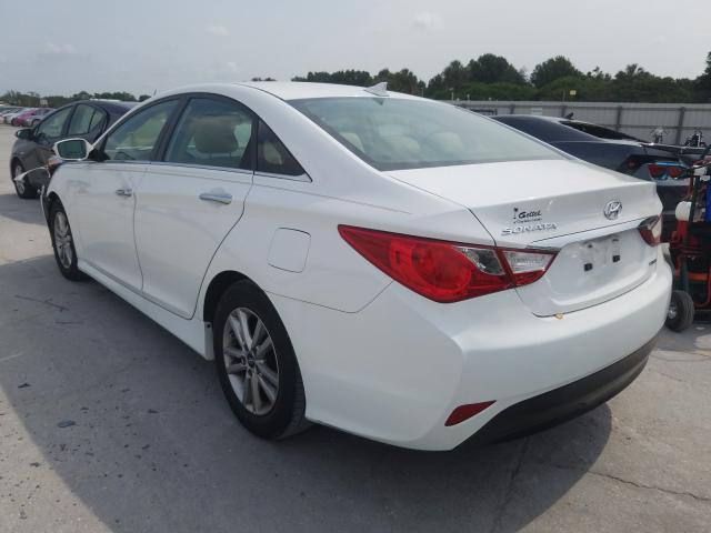 Photo 2 VIN: 5NPEC4AC4EH848521 - HYUNDAI SONATA SE 