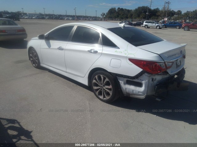 Photo 2 VIN: 5NPEC4AC4EH890025 - HYUNDAI SONATA 