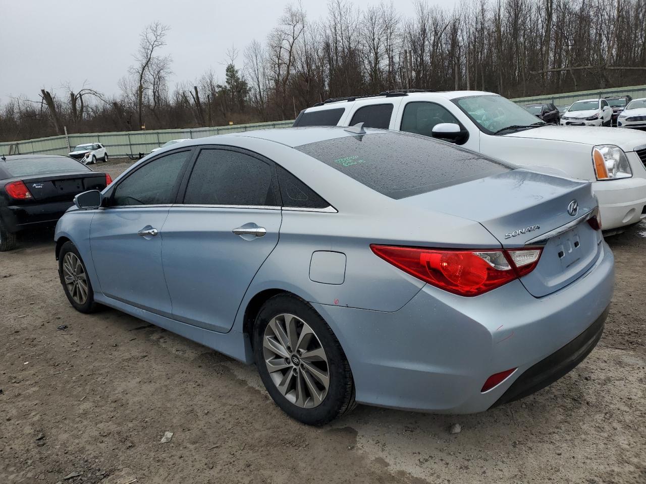 Photo 2 VIN: 5NPEC4AC4EH899923 - HYUNDAI SONATA 