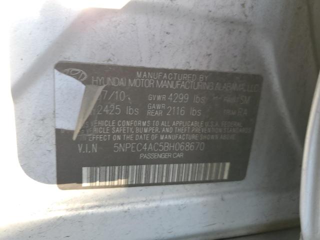 Photo 11 VIN: 5NPEC4AC5BH068670 - HYUNDAI SONATA SE 