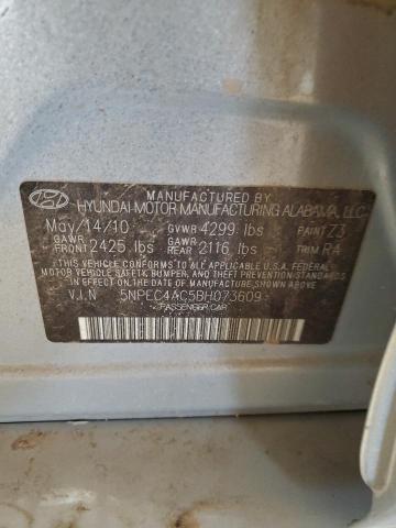 Photo 11 VIN: 5NPEC4AC5BH073609 - HYUNDAI SONATA SE 