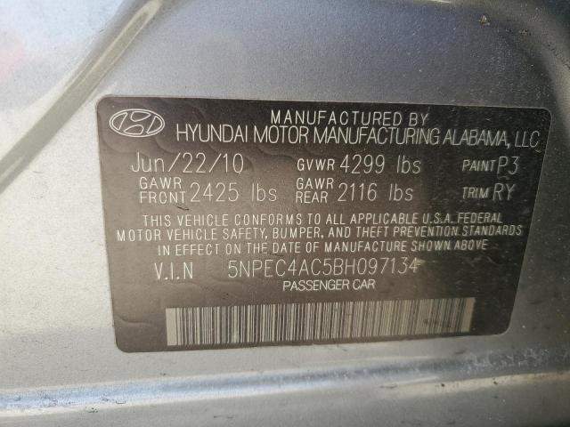 Photo 11 VIN: 5NPEC4AC5BH097134 - HYUNDAI SONATA 