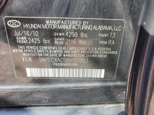 Photo 9 VIN: 5NPEC4AC5BH107953 - HYUNDAI SONATA 