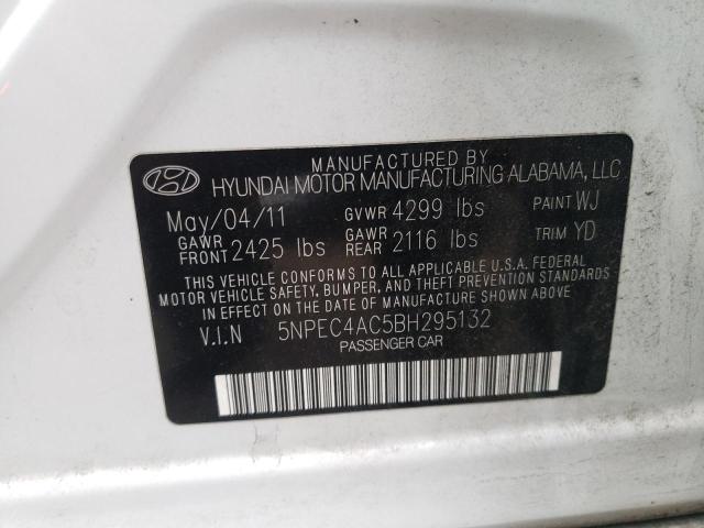 Photo 9 VIN: 5NPEC4AC5BH295132 - HYUNDAI SONATA SE 