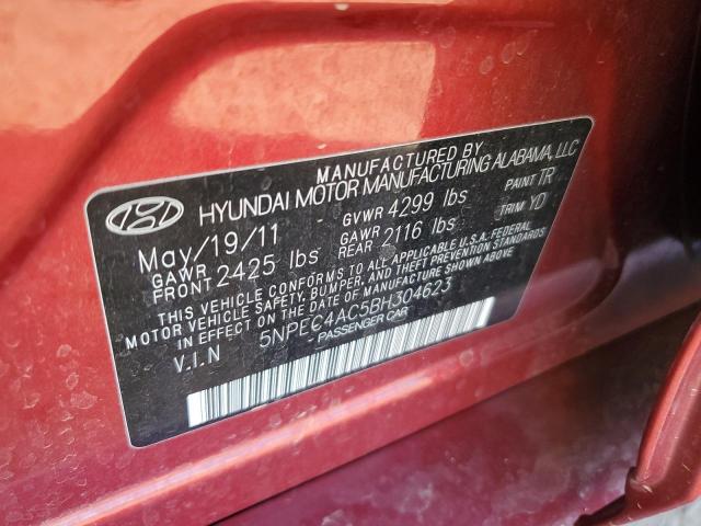 Photo 11 VIN: 5NPEC4AC5BH304623 - HYUNDAI SONATA SE 