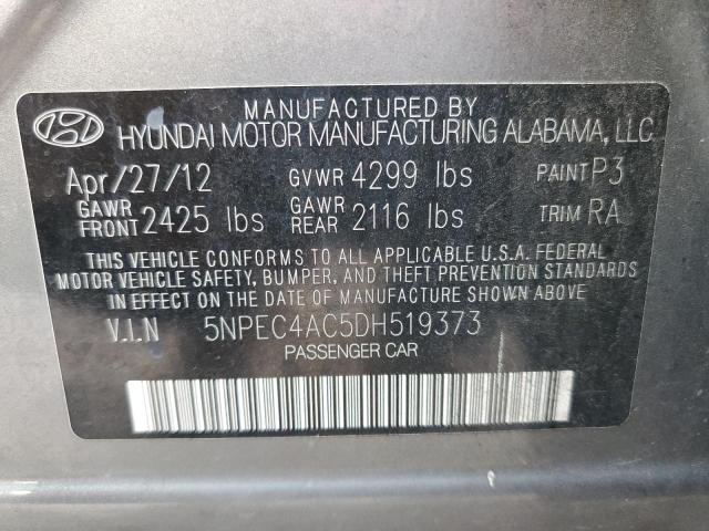 Photo 11 VIN: 5NPEC4AC5DH519373 - HYUNDAI SONATA 