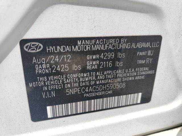 Photo 11 VIN: 5NPEC4AC5DH590508 - HYUNDAI SONATA 