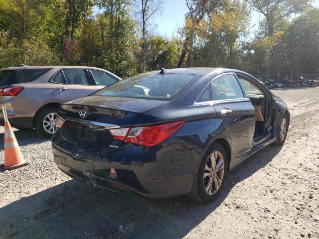 Photo 3 VIN: 5NPEC4AC5DH626603 - HYUNDAI SONATA SE 