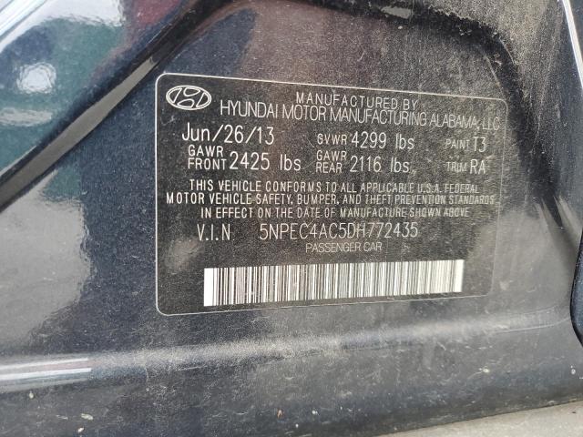 Photo 12 VIN: 5NPEC4AC5DH772435 - HYUNDAI SONATA 