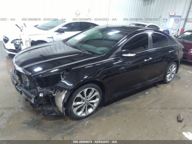 Photo 1 VIN: 5NPEC4AC5EH832733 - HYUNDAI SONATA 