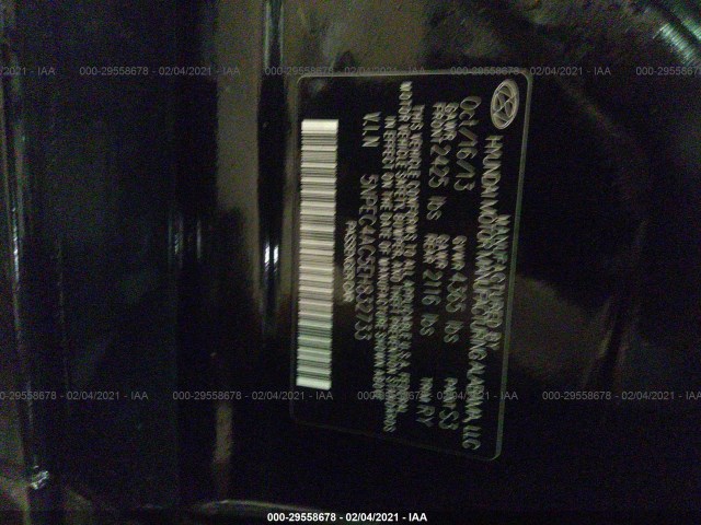 Photo 8 VIN: 5NPEC4AC5EH832733 - HYUNDAI SONATA 